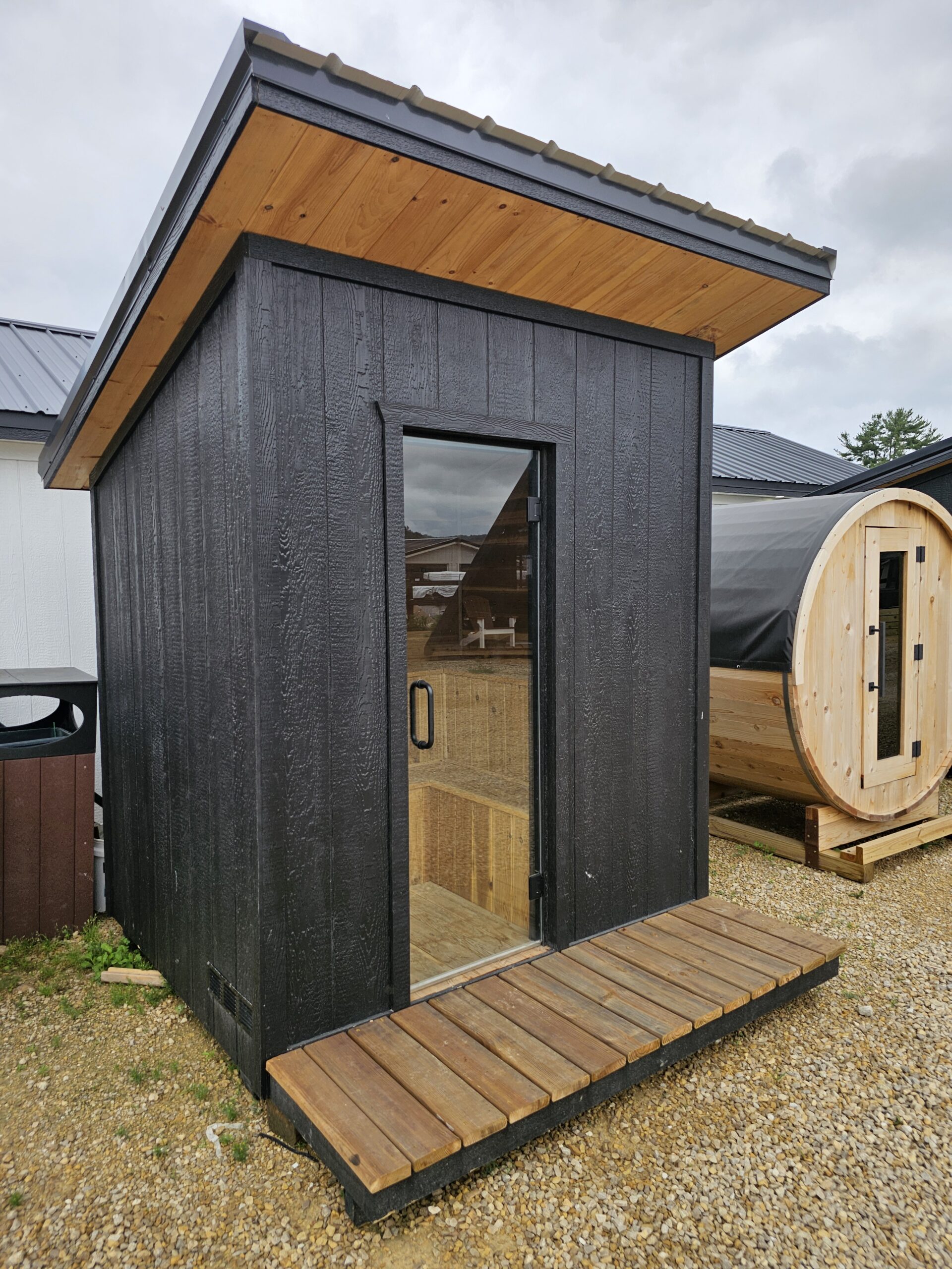 Modern Mono Slope 6’ x 7’ Sauna