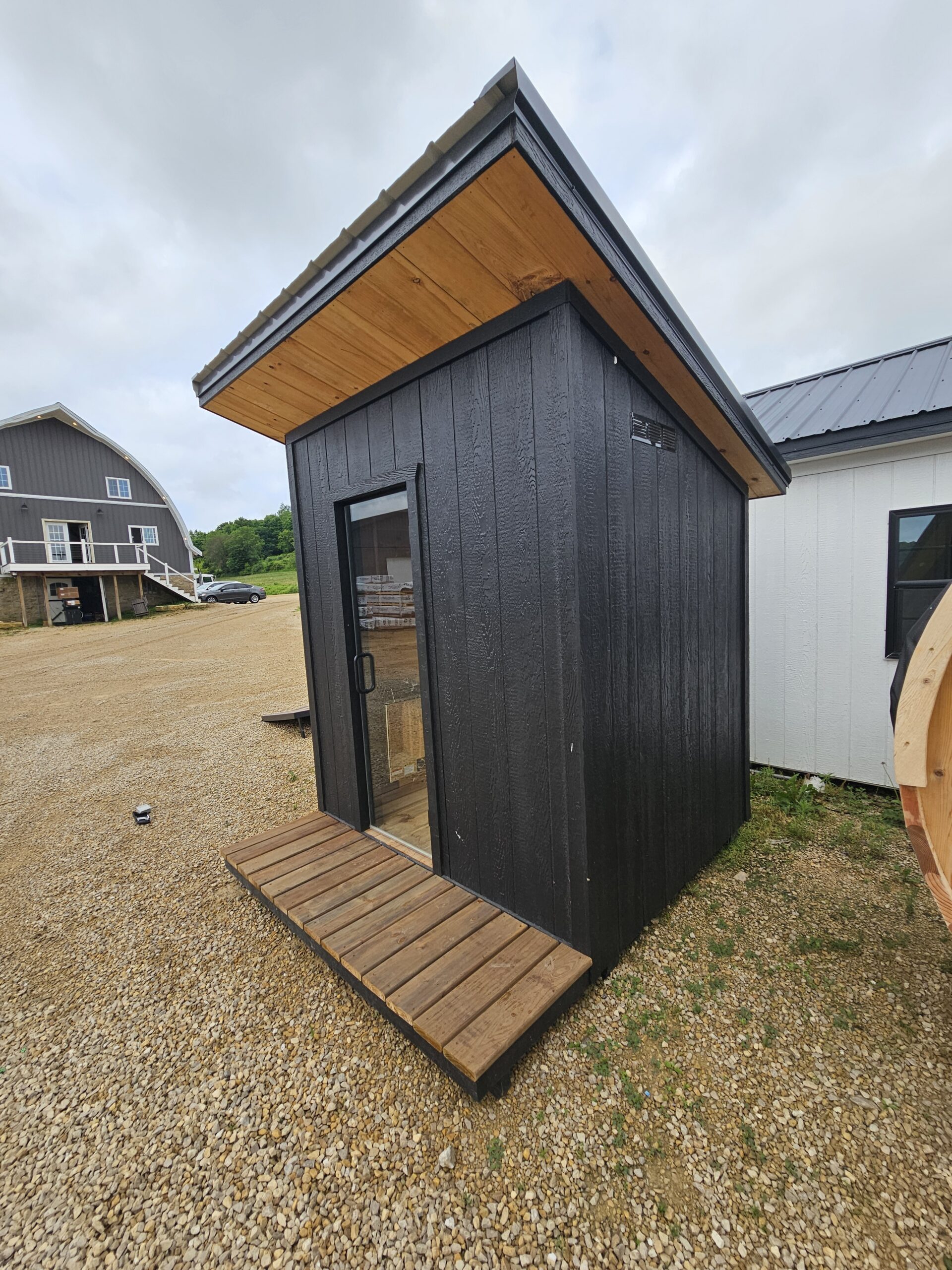Modern Mono Slope 6’ x 7’ Sauna - Image 3