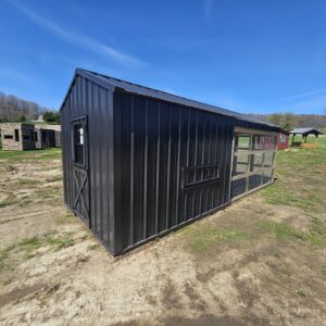 8x22x6 Countryside Coop (Black)