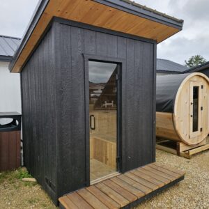 Modern Mono-Slope 6x7 Sauna